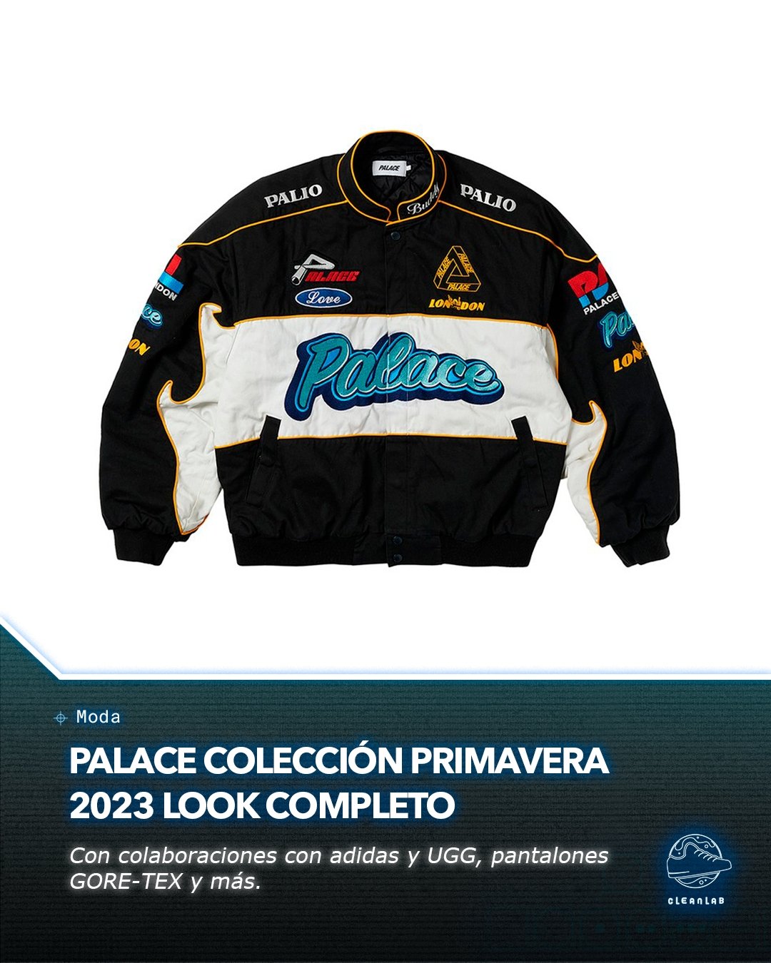 Palace Coleccion Primavera 2023 Look Completo Clean Lab