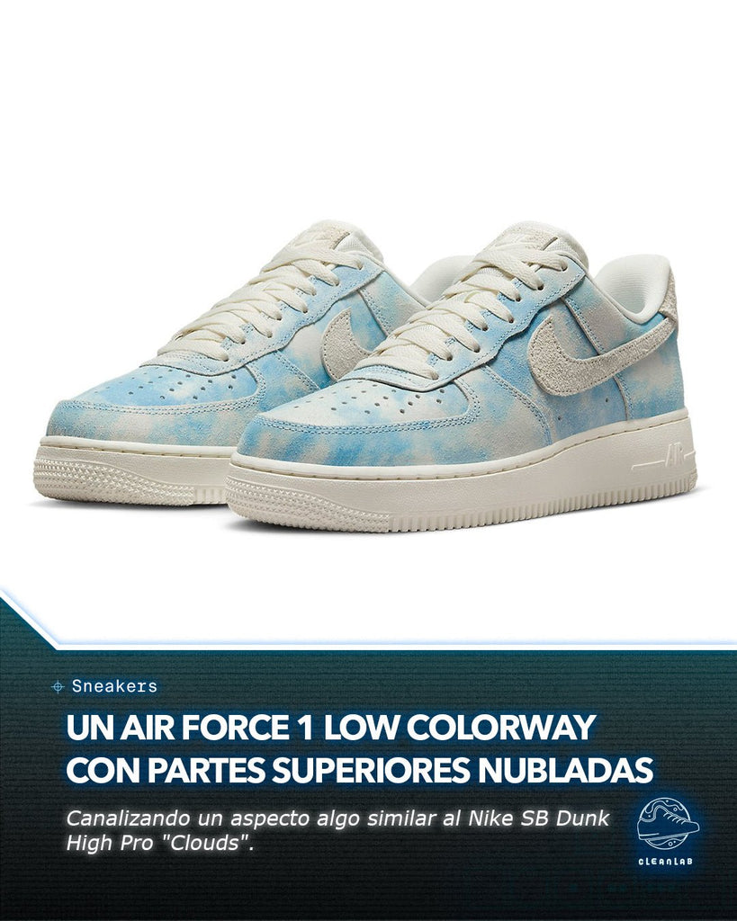 Noticia Sneakers Nike fabrica un Air Force 1 Low Colorway con partes Clean Lab