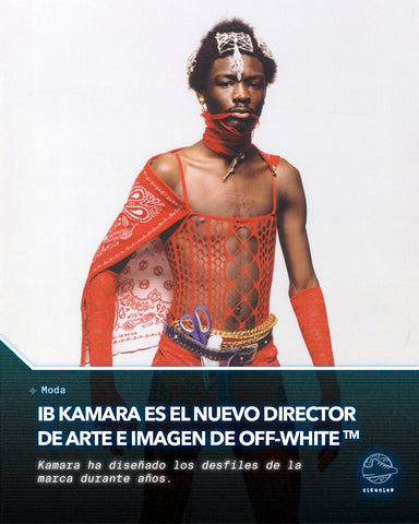 Off-White acierta nombrando a Ib Kamara director creativo