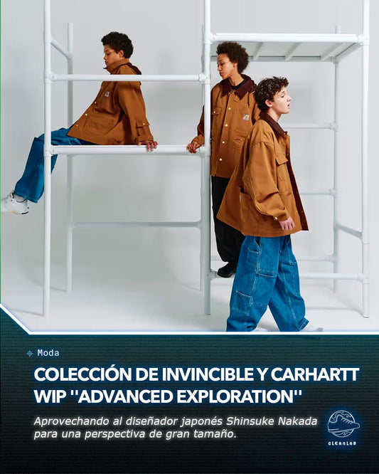 Noticias Moda | INVINCIBLE y Carhartt WIP se unen para la colección "Advanced Exploration" - Clean Lab PE