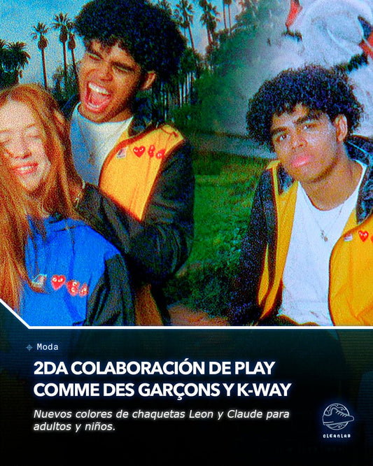 Noticias Moda | PLAY COMME des GARÇONS y K-Way se unen para una segunda colaboración de ropa - Clean Lab PE