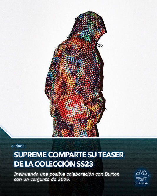 Noticias Moda | Supreme comparte su teaser de la colección SS23 - Clean Lab PE